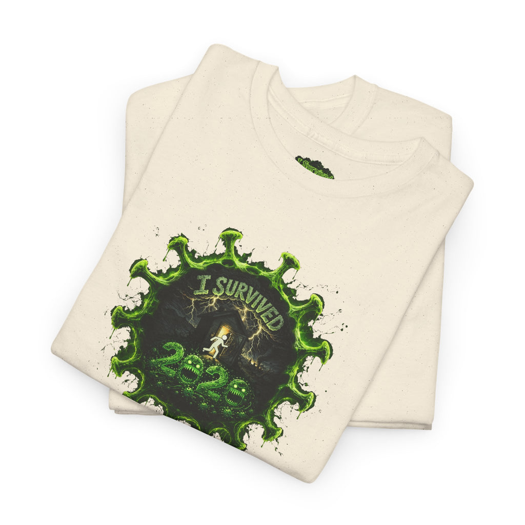 I Survived 2020 — PANDEMIC S1:E2: Director's Cut Special Edition "The Coming of COVID" Unisex Heavy Cotton Tee