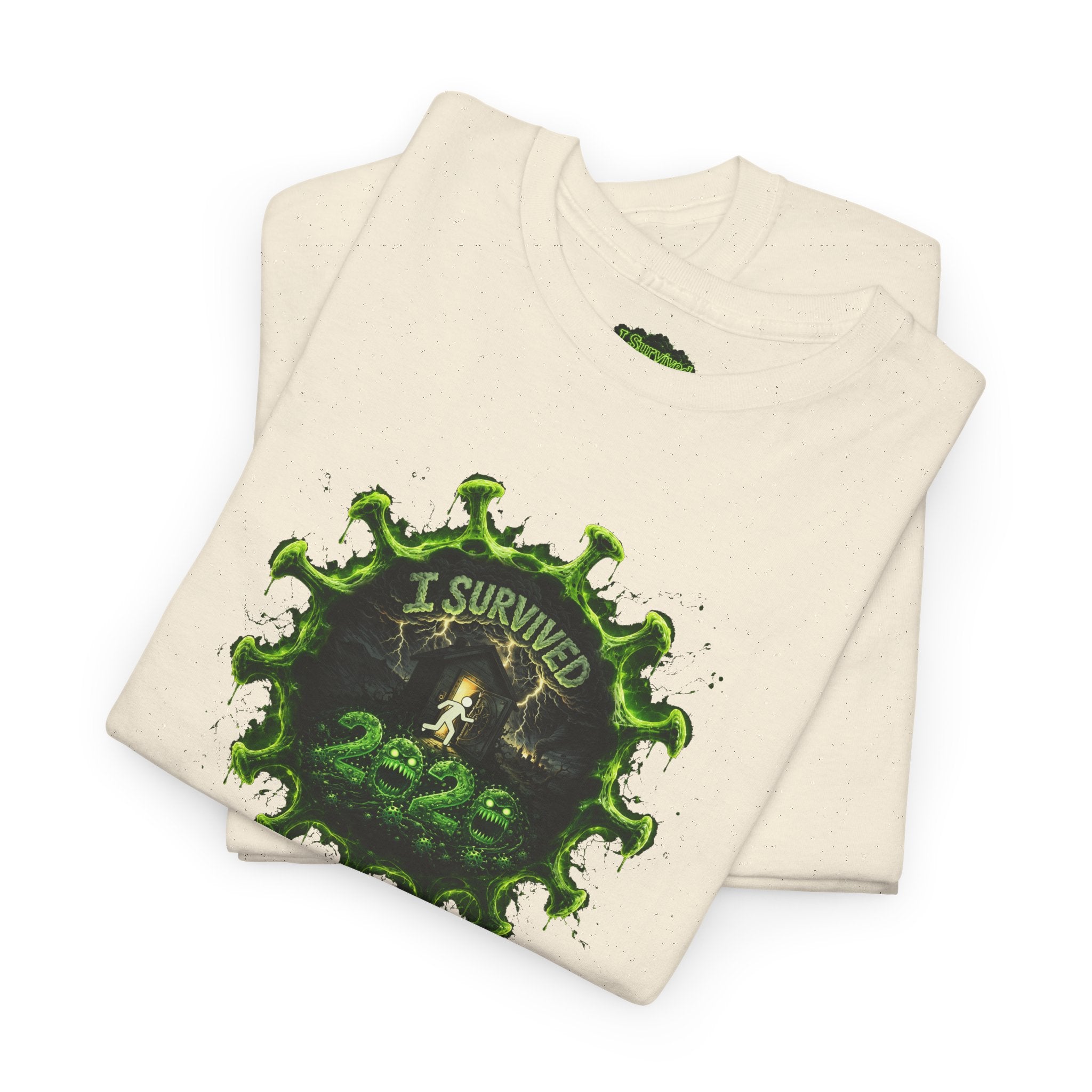 I Survived 2020 — PANDEMIC S1:E2: Director's Cut Special Edition "The Coming of COVID" Unisex Heavy Cotton Tee