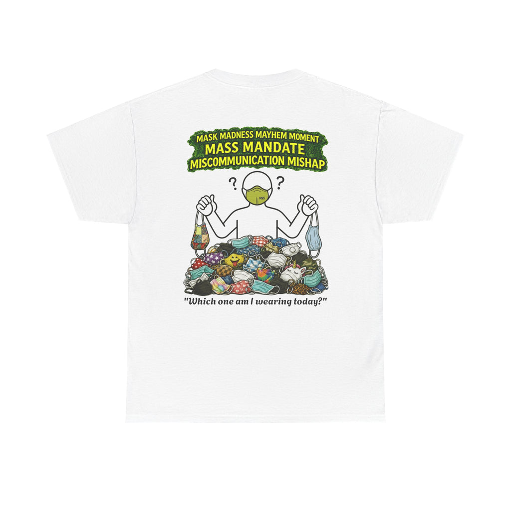 I Survived 2020 — PANDEMIC S1:E4: Director's Cut "Mask Madness" Unisex Heavy Cotton Tee
