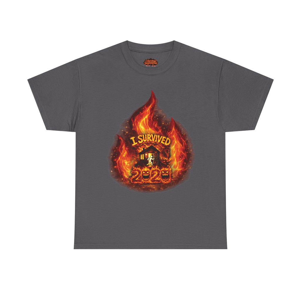 I Survived 2020 — Director's Cut S2:E1 "Berry Creek" | Wildfire Edition Memorial Unisex Heavy Cotton Tee