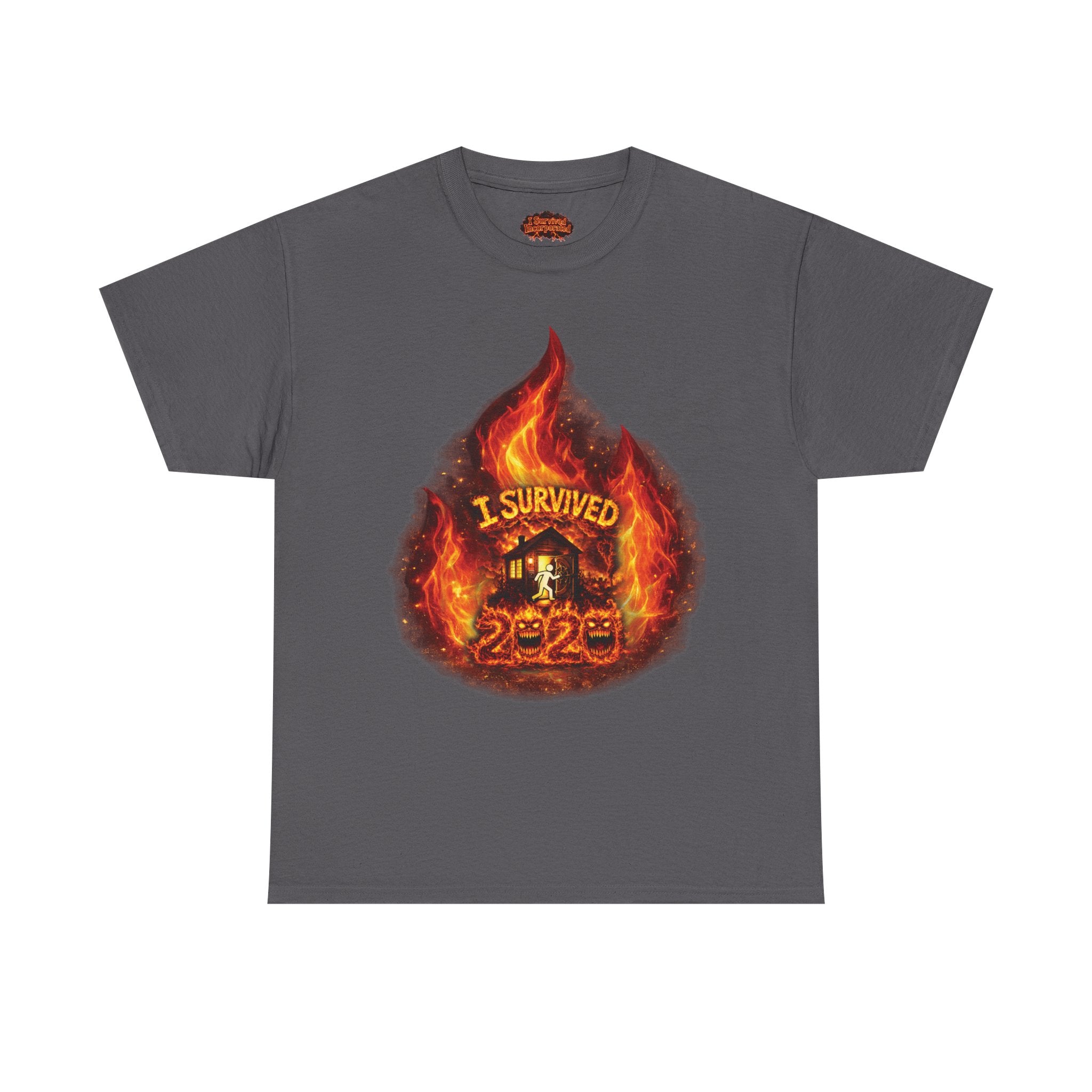 I Survived 2020 — Director's Cut S2:E1 "Berry Creek" | Wildfire Edition Memorial Unisex Heavy Cotton Tee