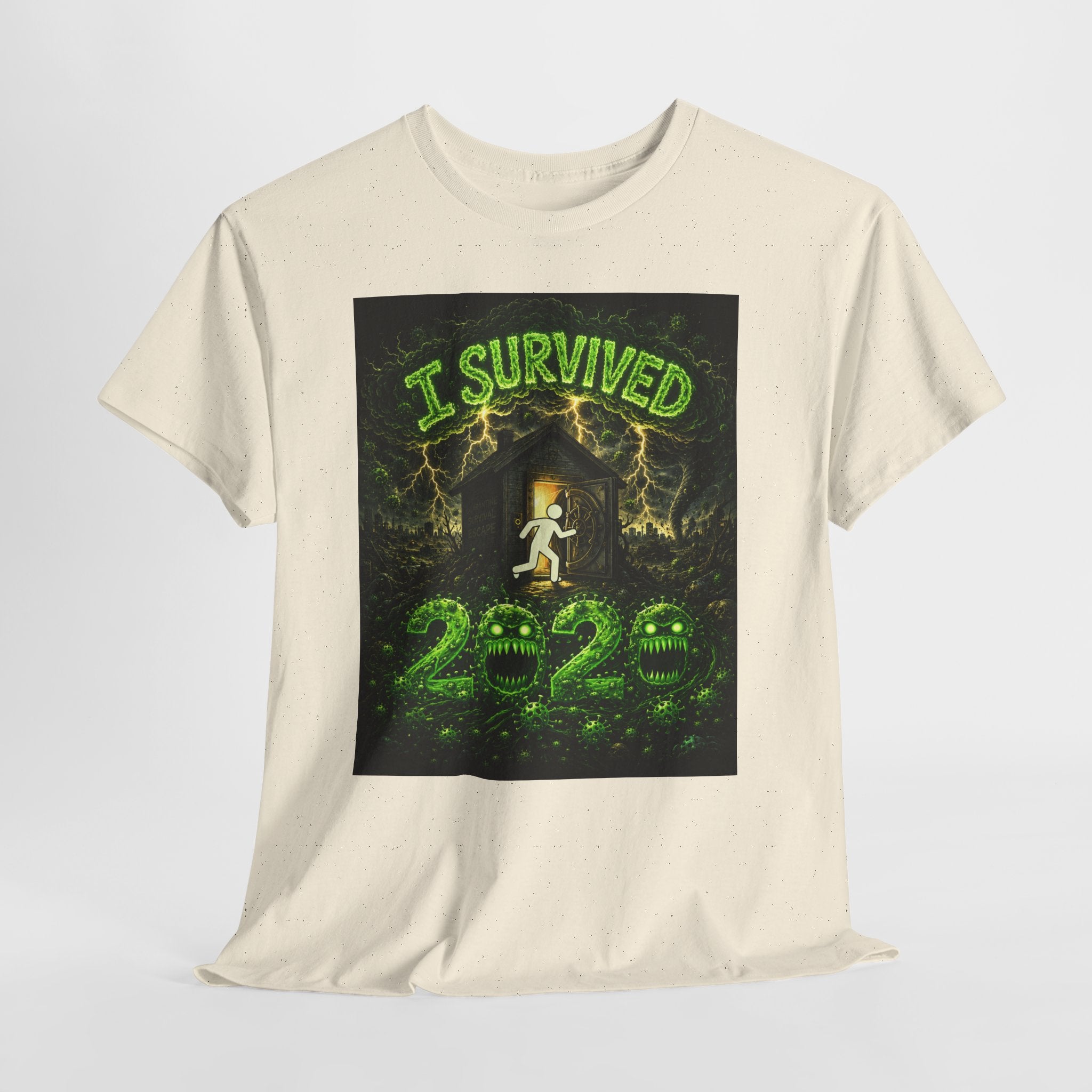 I Survived 2020 — S1:E5 "Delivery Doomsday" | Pandemic Edition Unisex Heavy Cotton Tee