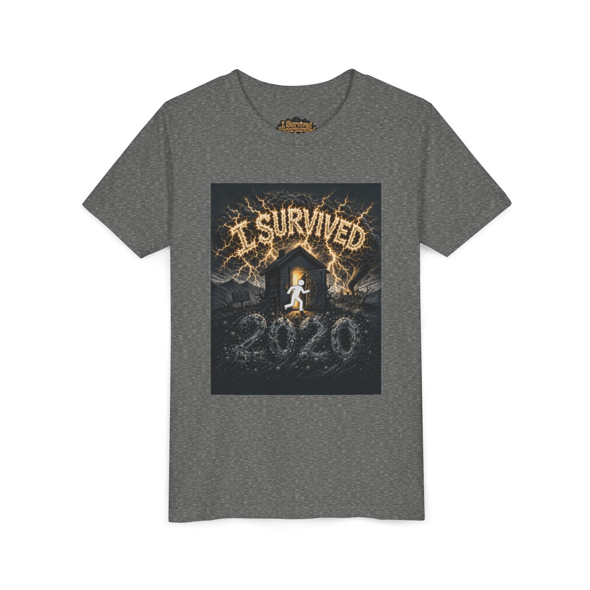 I Survived 2020 — Original Design Teaser Tee | Season 1 Premiere Drop Youth Short Sleeve Tee (SPECIAL EDITION)