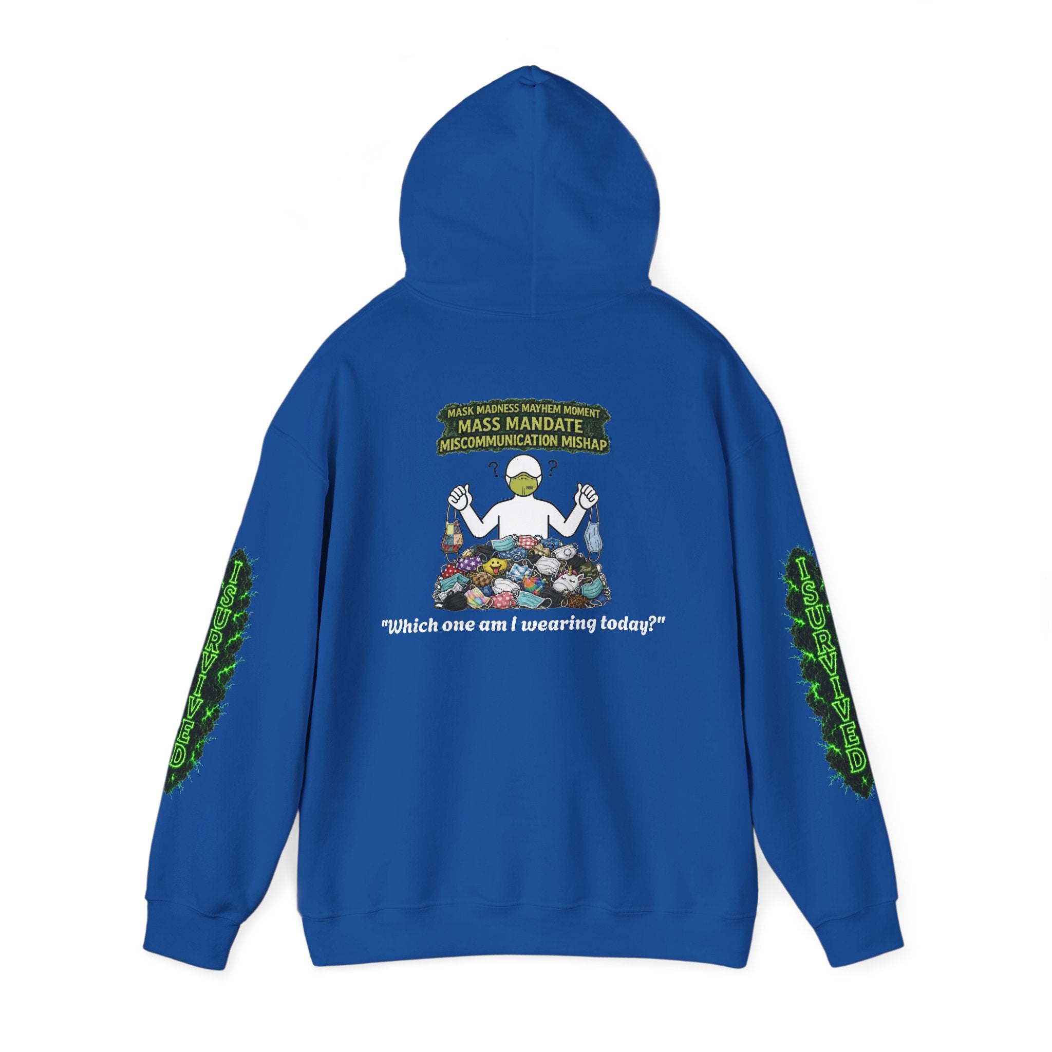 I Survived 2020 — Director's Cut S1:E4 "Mask Madness Mayhem Moment" | Pandemic Edition Hoodie Sweatshirt