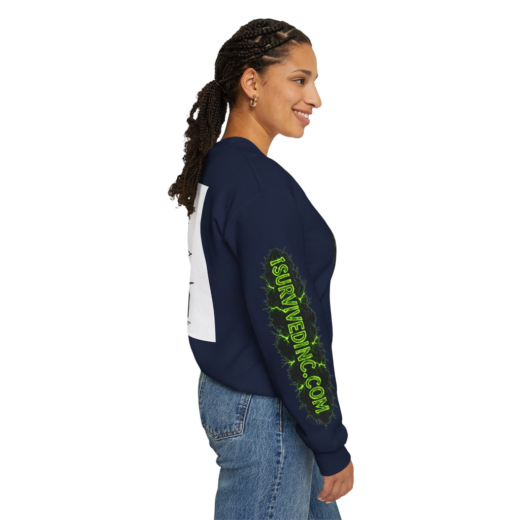 I Survived 2020 — S1:E5 "Delivery Doomsday" | Pandemic Edition Unisex Heavy Blend™ Crewneck Sweatshirt