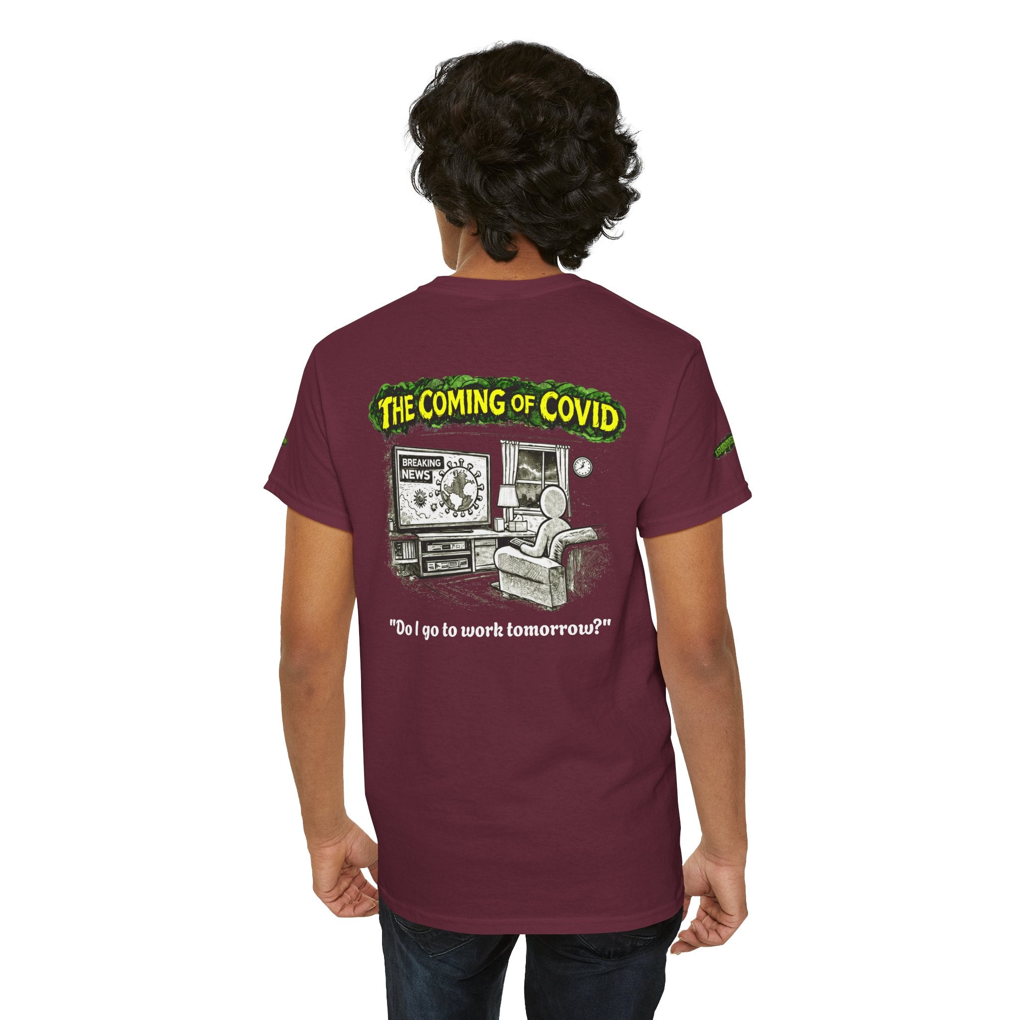 I Survived 2020 — PANDEMIC S1:E2: Director's Cut Special Edition "The Coming of COVID" Unisex Heavy Cotton Tee