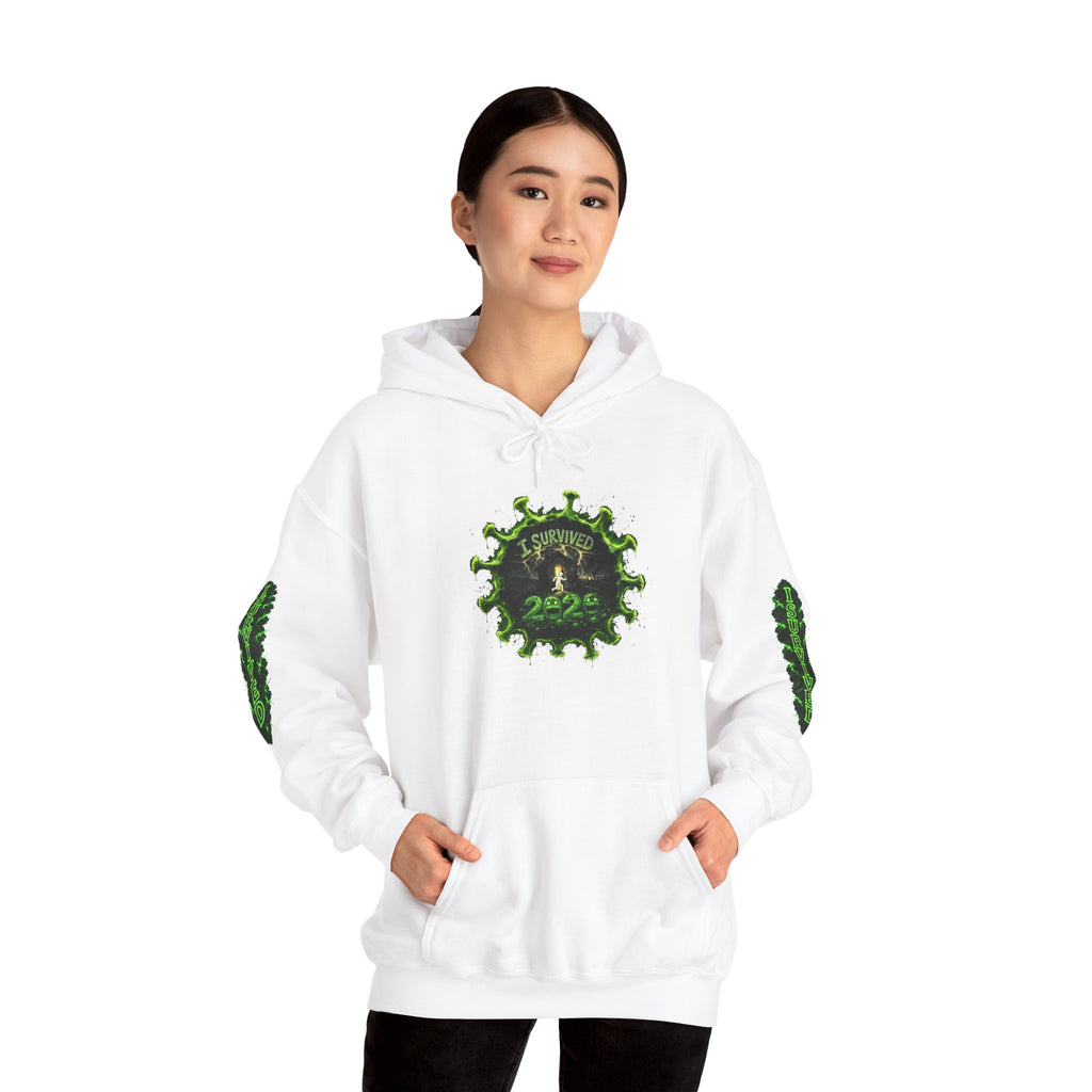 I Survived 2020 — Director's Cut S1:E2 "The Coming of COVID" | Pandemic Edition Hoodie Sweatshirt