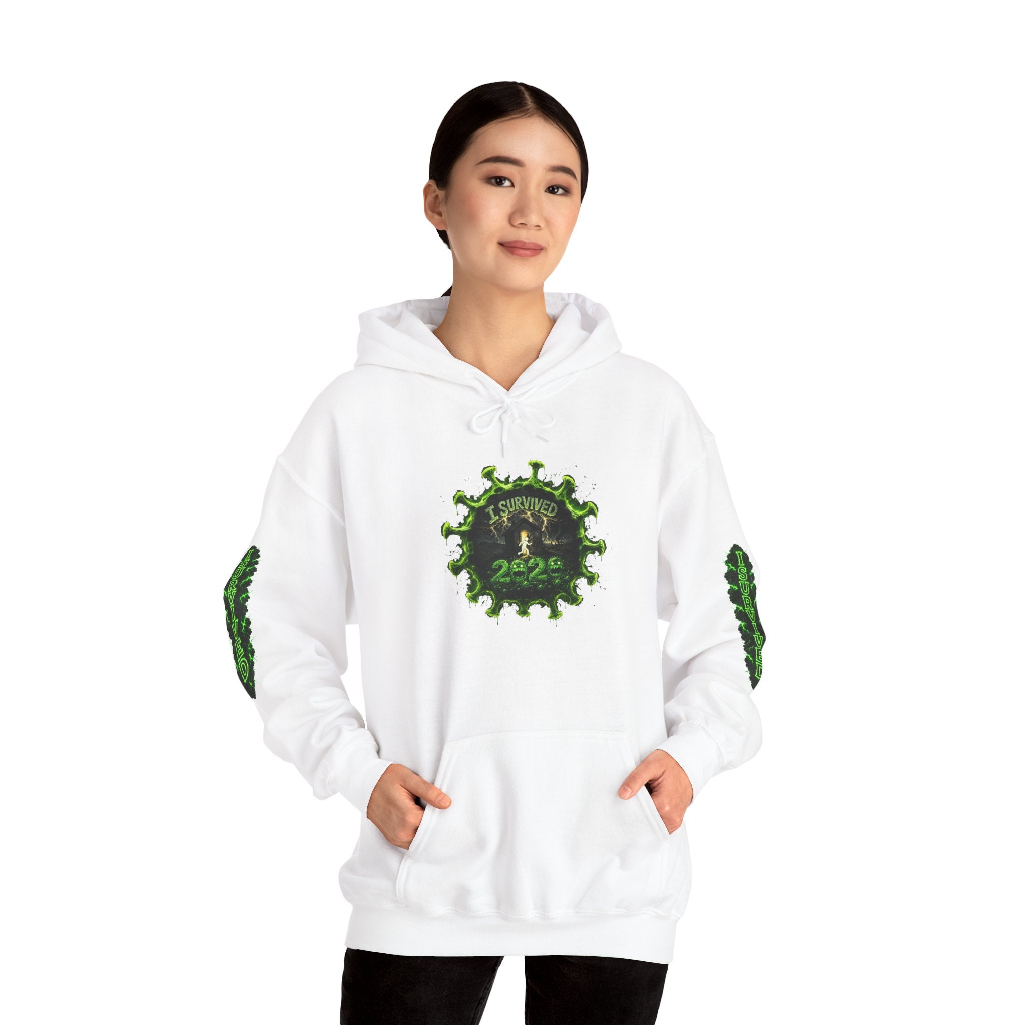 I Survived 2020 — Director's Cut S1:E2 "The Coming of COVID" | Pandemic Edition Hoodie Sweatshirt