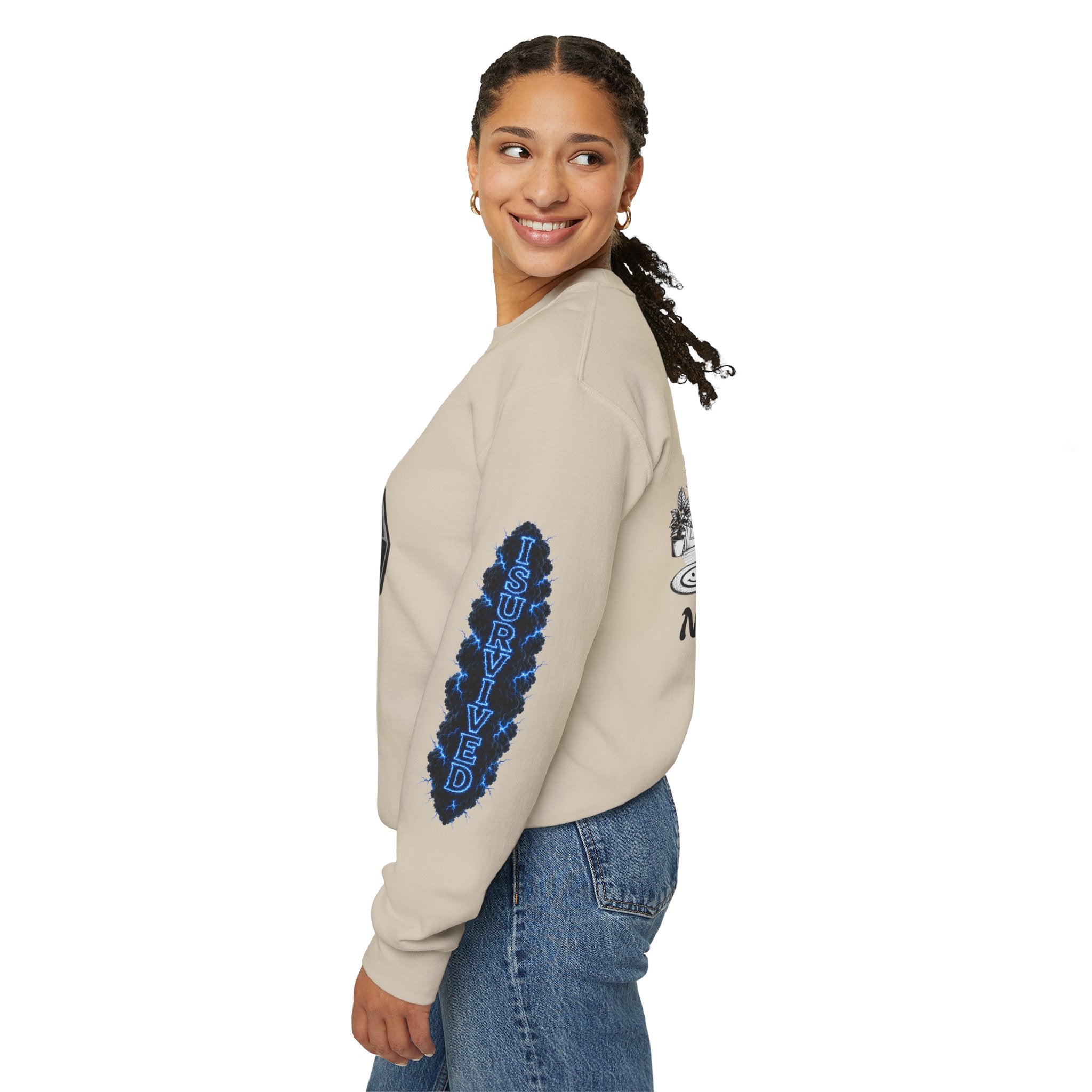 I Survived 2020 — Director's Cut S3:E4 "Working From Home" | Mid-Season Finale Pt. 1 | Lockdown Edition Documentary Unisex Heavy Blend™ Crewneck Sweatshirt