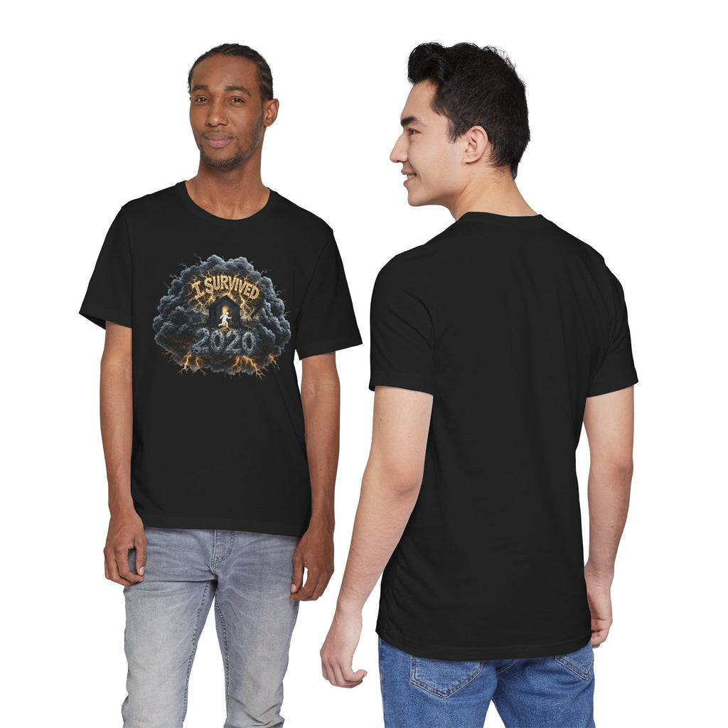 I Survived 2020 — Director's Cut Original Design Teaser Tee | Season 1 Premiere Drop Unisex Jersey Short Sleeve Tee