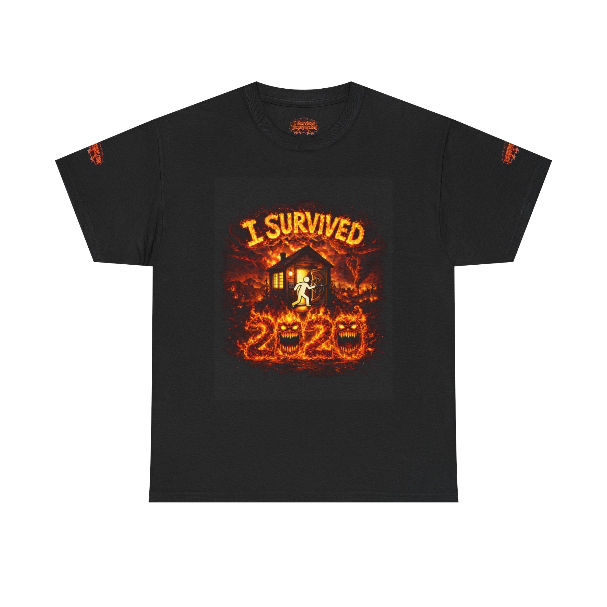 J'ai survécu à 2020 — S2:E1 "Berry Creek" | T-shirt Unisexe en Coton Épais Mémorial Édition Incendie de Forêt (ÉDITION SPÉCIALE)