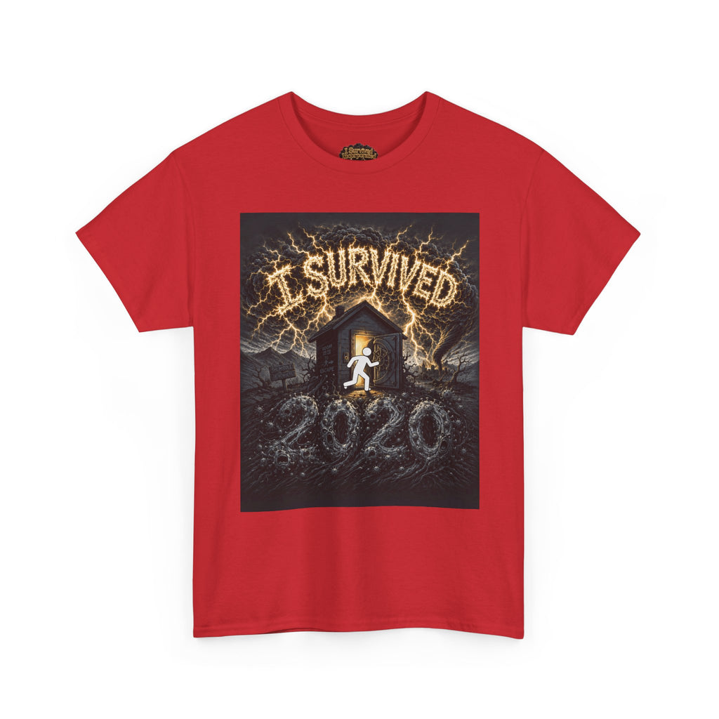 I Survived 2020 — Original Design Teaser Tee | Season 1 Premiere Drop Unisex Heavy Cotton Tee