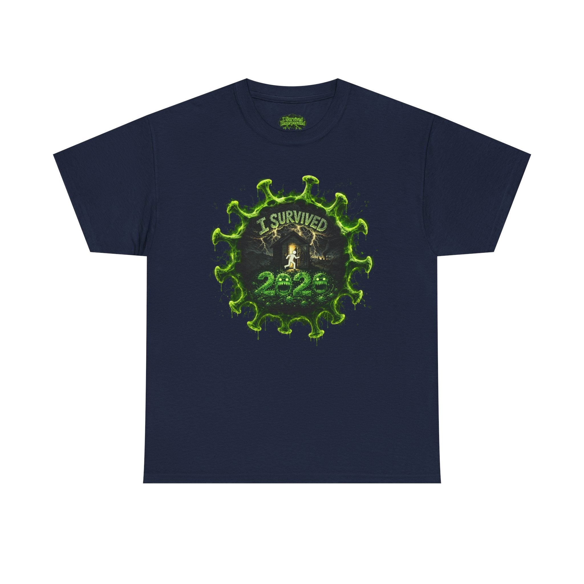 I Survived 2020 — Director's Cut S1:E5 "Delivery Doomsday" | Pandemic Edition Unisex Heavy Cotton Tee