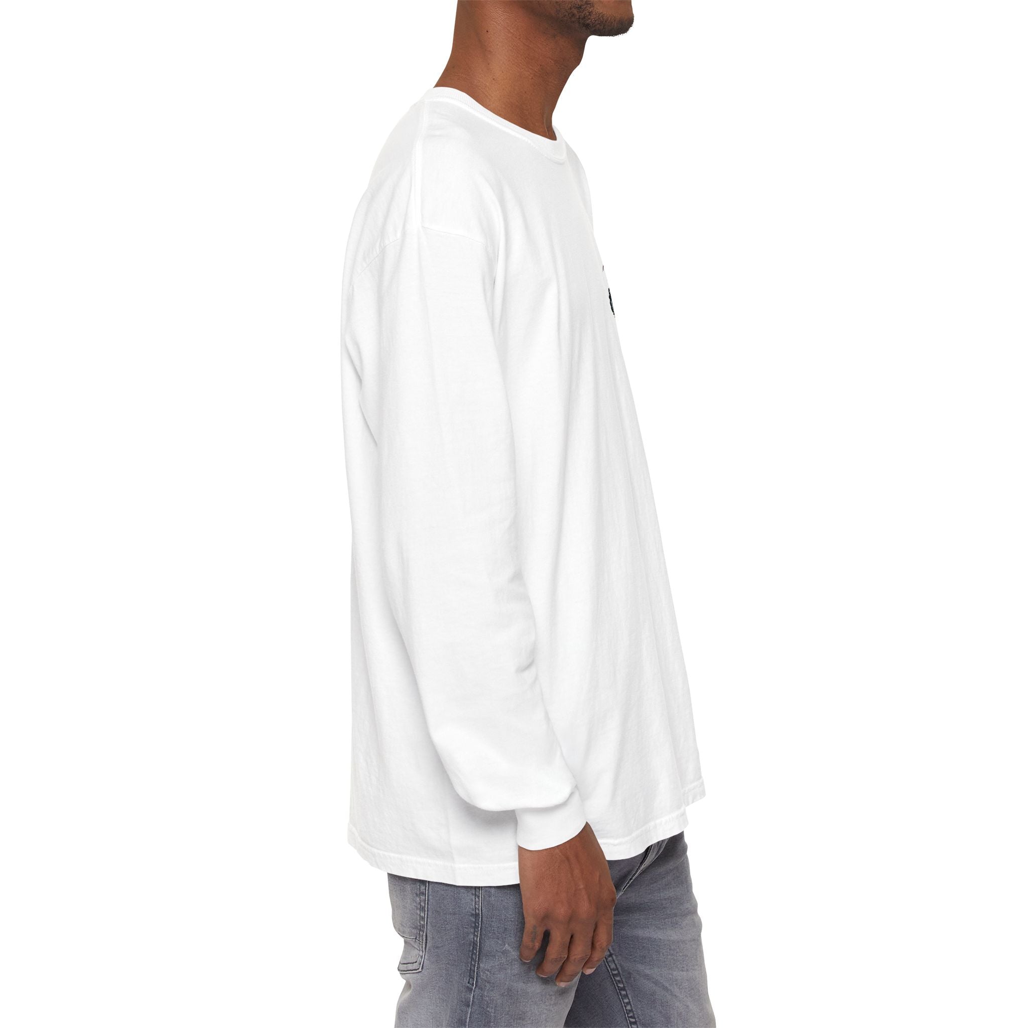 I Survived 2020 — "Please Stand By" Test Pattern Tee Summer Premier Unisex Garment-Dyed Long Sleeve T-Shirt