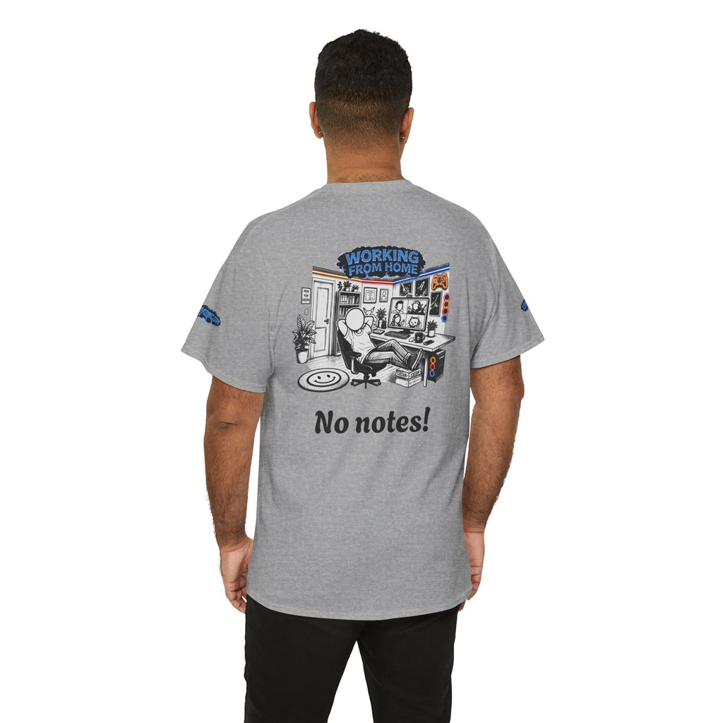 I Survived 2020 — LOCKDOWN S3:E3: Director's Cut Special Edition "Working From Home" Unisex Heavy Cotton Tee