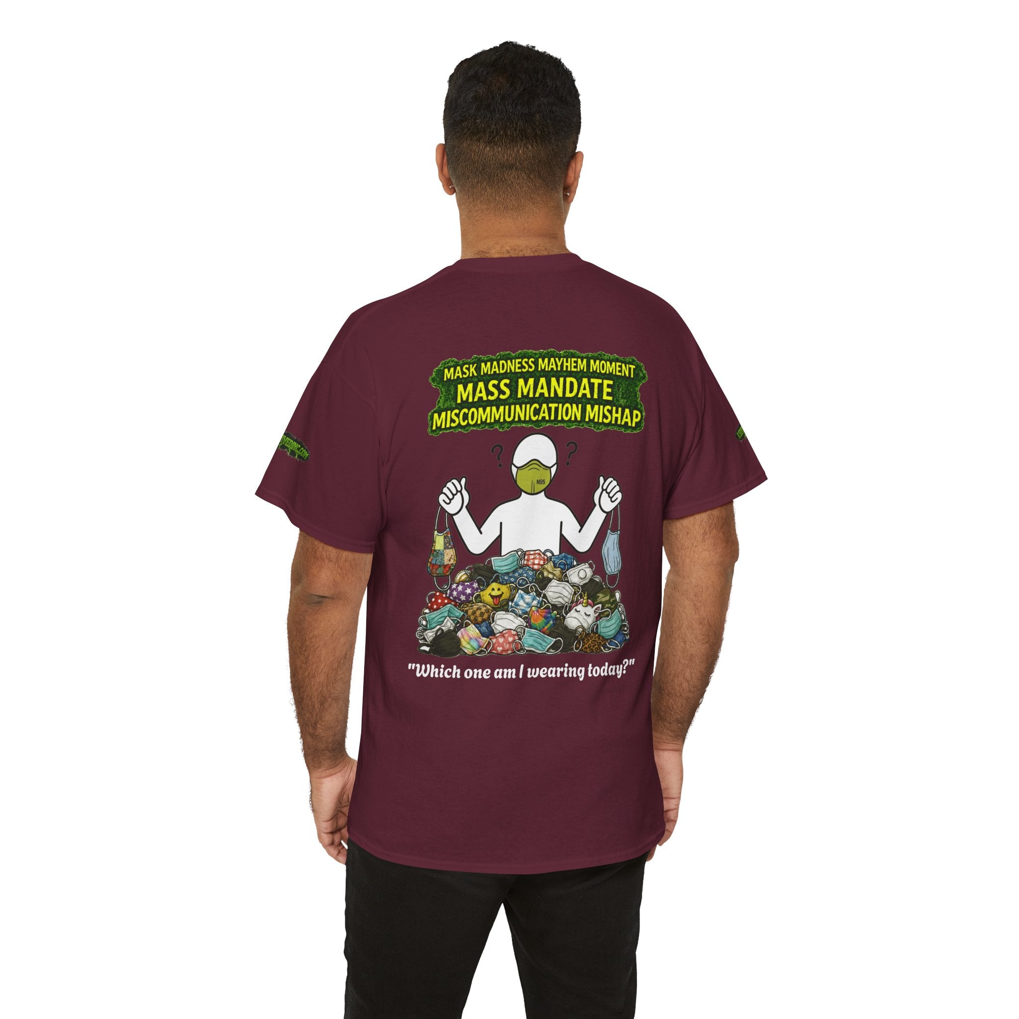 I Survived 2020 — PANDEMIC S1:E4: Director's Cut Special Edition "Mask Madness" Unisex Heavy Cotton Tee