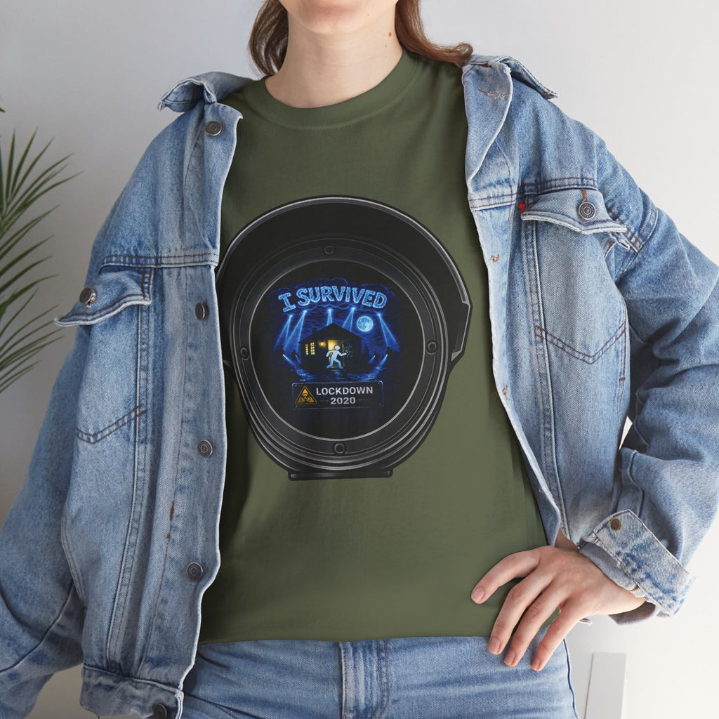 I Survived 2020 — Director's Cut S3:E3 "Remote Schooling" | Lockdown Edition Documentary Unisex Heavy Cotton Tee (SPECIAL EDITION)
