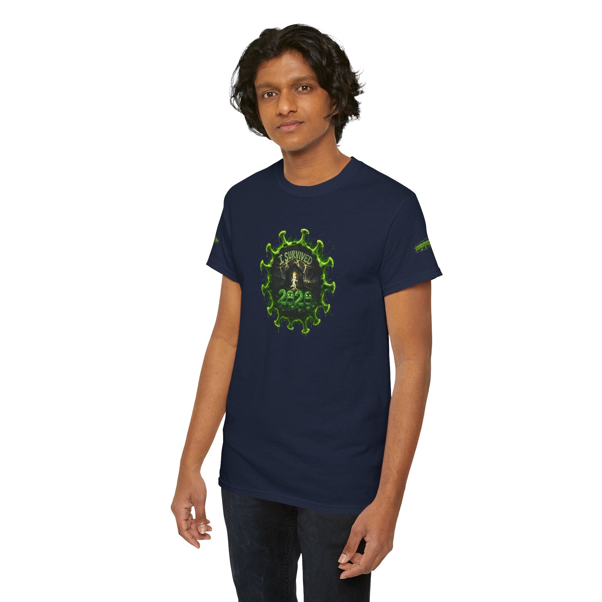 I Survived 2020 — PANDEMIC S1:E1: Director's Cut Special Edition "COVID-19: The Coronavirus" Unisex Garment-Dyed Tee