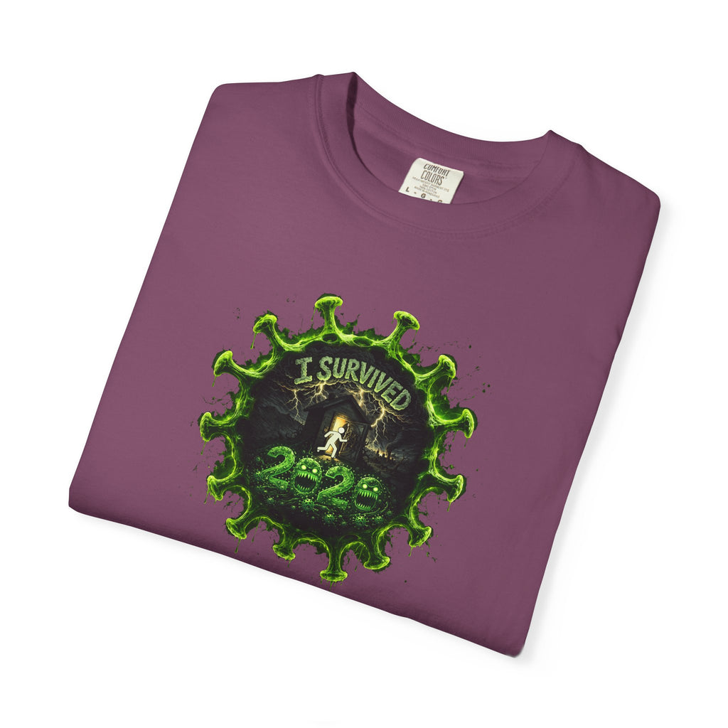 I Survived 2020 — PANDEMIC S1:E5: Director's Cut "Delivery Doomsday" Unisex Garment-Dyed T-shirt