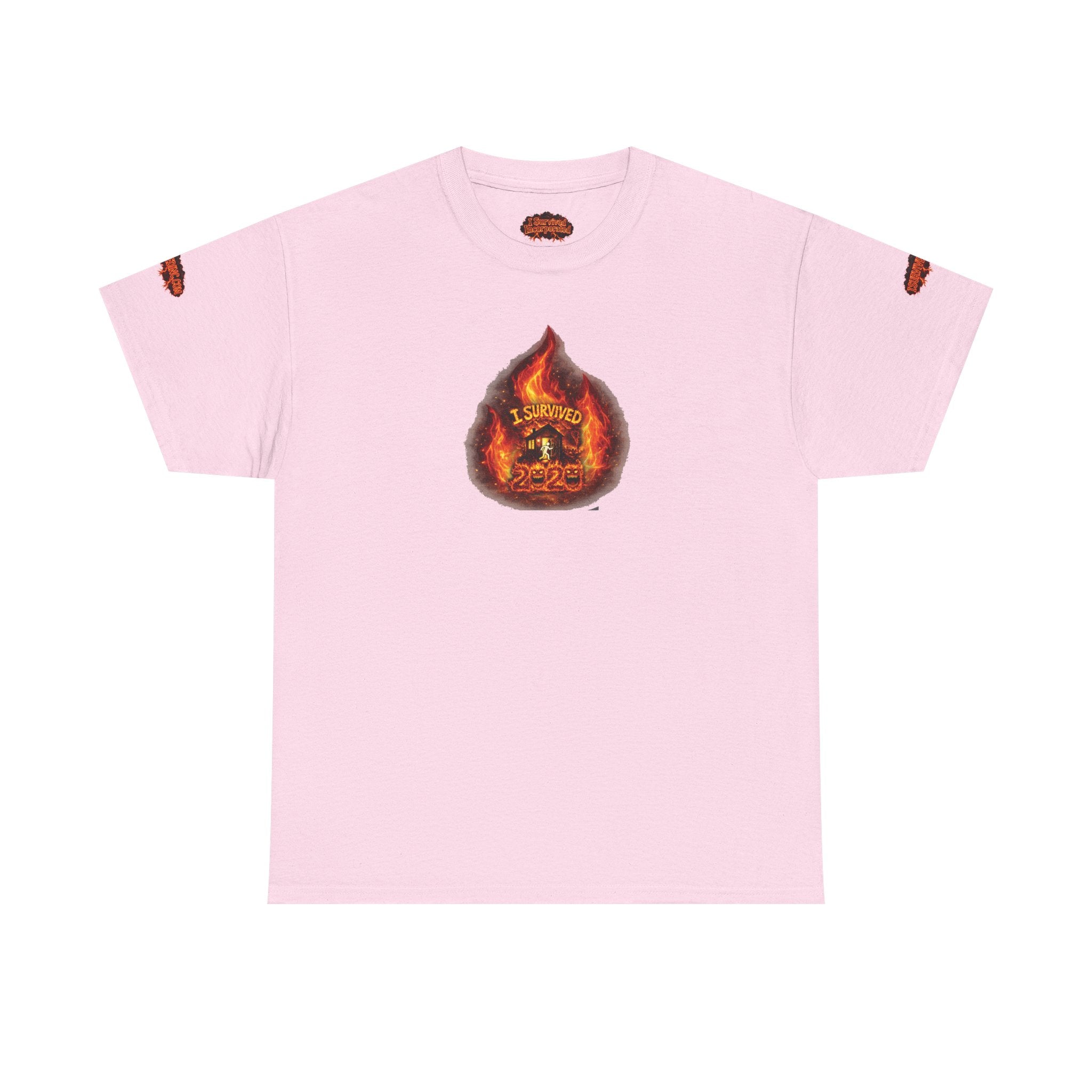I Survived 2020 — WILDFIRES S2:E3: Director's Cut Special Edition "The California Wildfires" Memorial Unisex Heavy Cotton Tee
