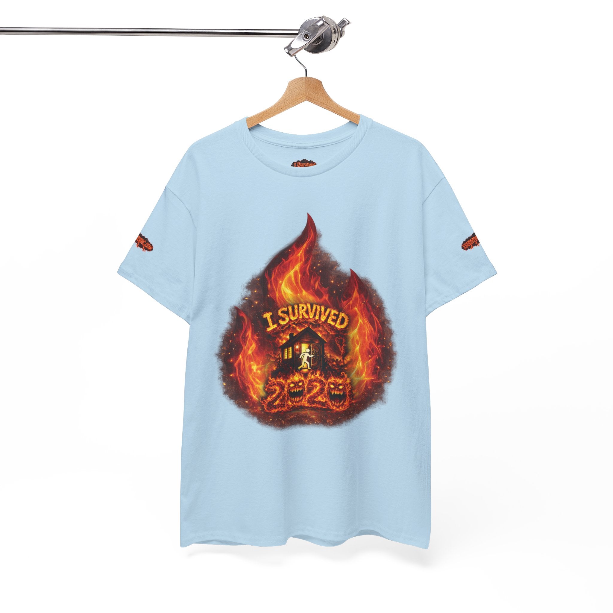 I Survived 2020 — Director's Cut S2:E1 "Berry Creek" | Wildfire Edition Memorial Unisex Heavy Cotton Tee (SPECIAL EDITION)