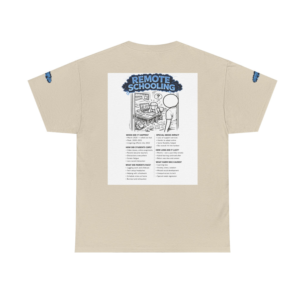 I Survived 2020 — Director's Cut S3:E3 "Remote Schooling" | Lockdown Edition Documentary Unisex Heavy Cotton Tee (SPECIAL EDITION)