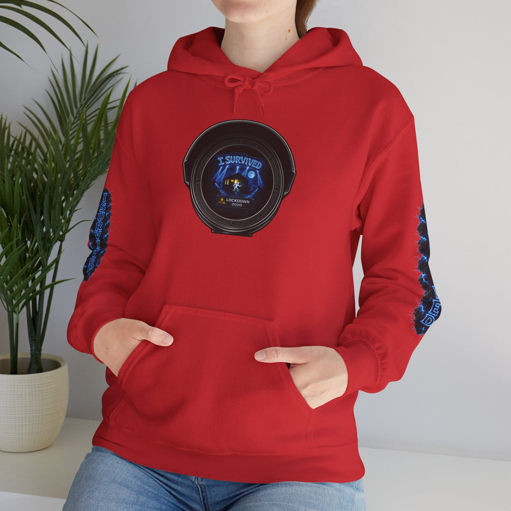 I Survived 2020 — Director's Cut S3:E1 "Quarantine" | Lockdown Edition Documentary Hoodie Sweatshirt