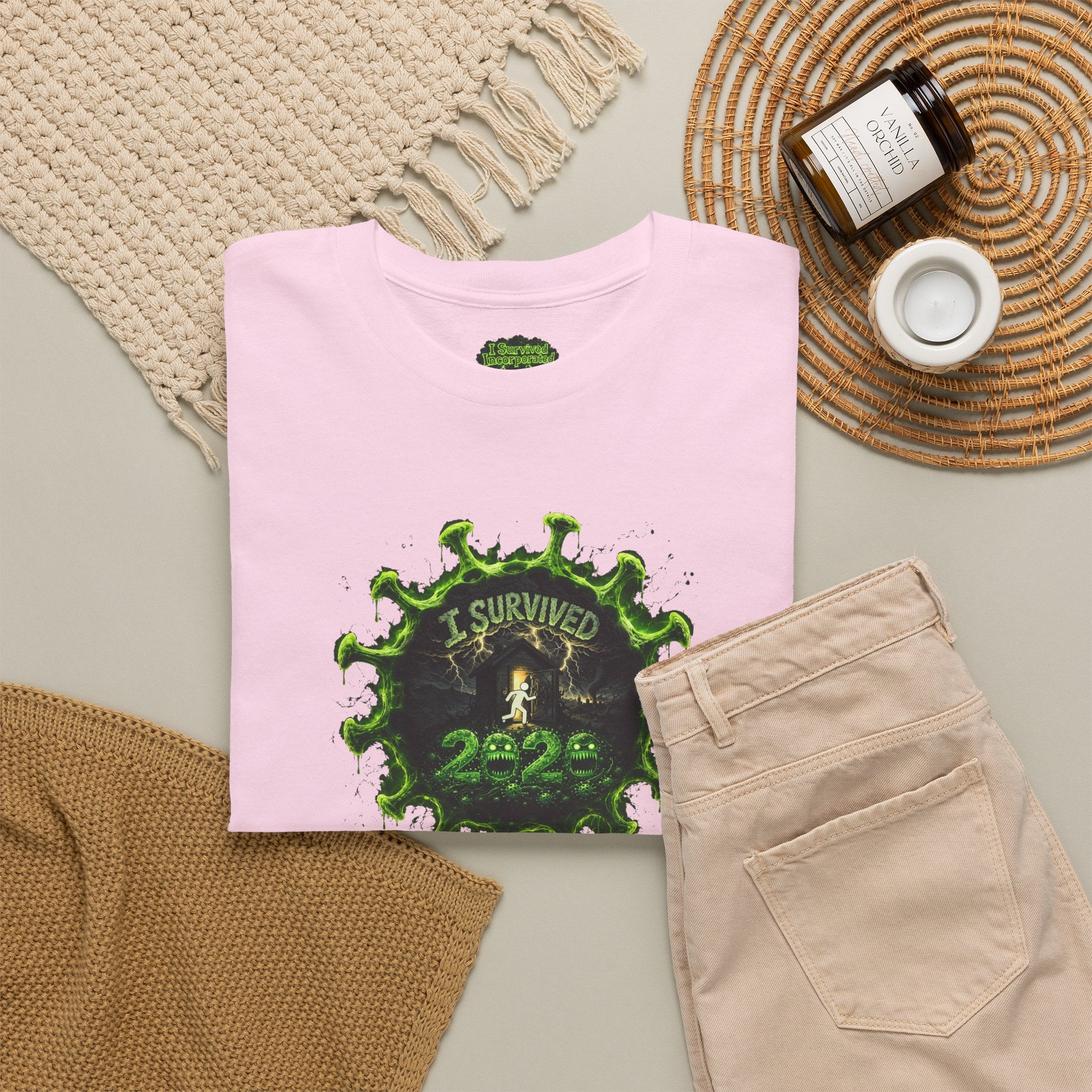 I Survived 2020 — PANDEMIC S1:E1: Director's Cut Special Edition "COVID-19: The Coronavirus" Unisex Garment-Dyed Tee