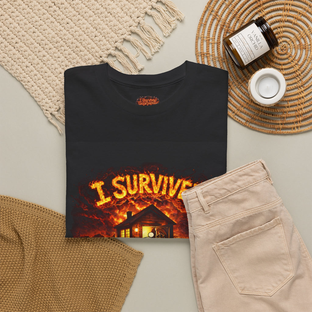 I Survived 2020 — WILDFIRES S2:E4: Special Edition "Western U.S." Memorial Unisex Heavy Cotton Tee