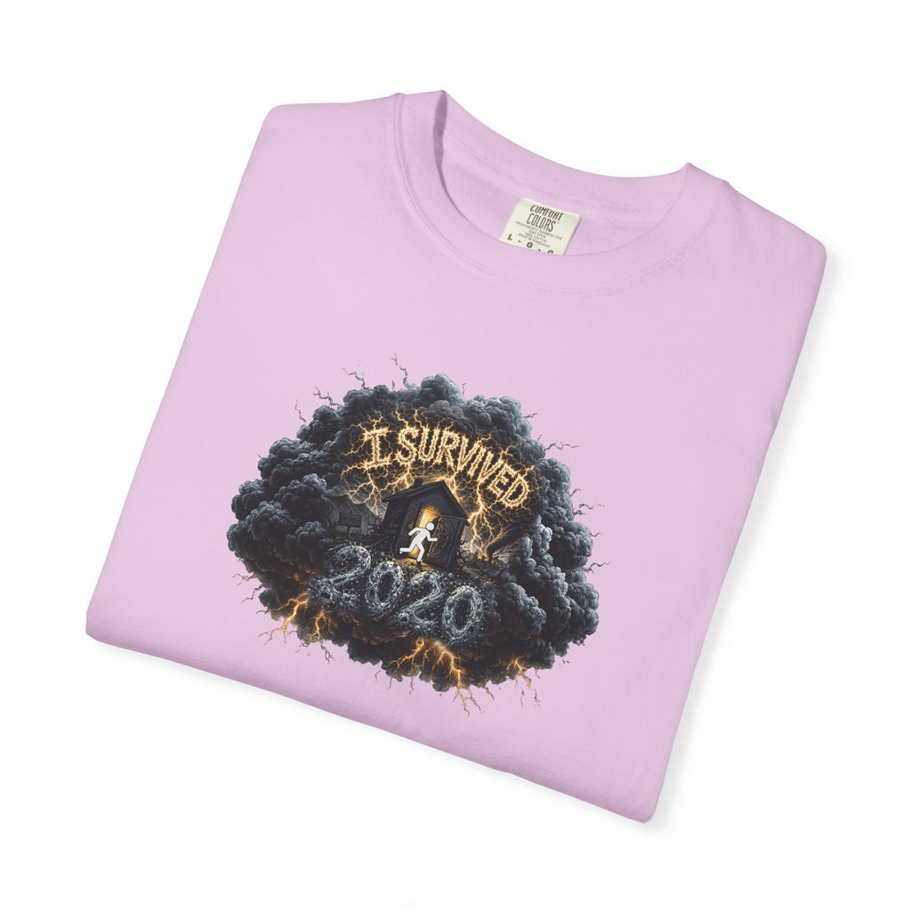 I Survived 2020 — Original PILOT Design: Director's Cut Unisex Garment-Dyed T-shirt