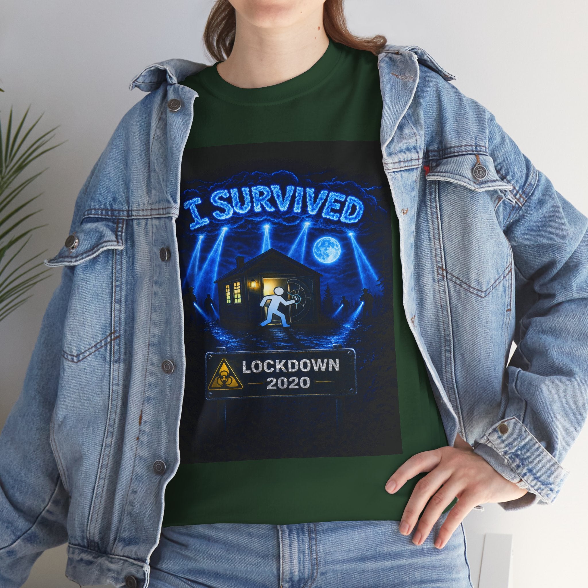 I Survived 2020 — S3:E3 "Remote Schooling" | Lockdown Edition Documentary Unisex Heavy Cotton Tee (SPECIAL EDITION)
