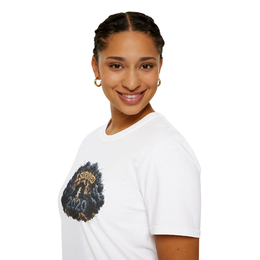 I Survived 2020 —  Original PILOT Design: Director's Cut Unisex Softstyle T-Shirt