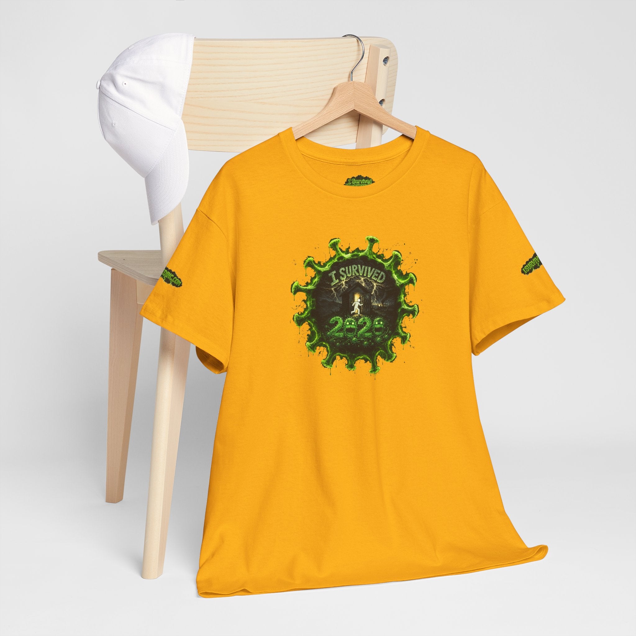 I Survived 2020 — PANDEMIC S1:E5: Director's Cut Special Edition "Delivery Doomsday" Unisex Heavy Cotton Tee