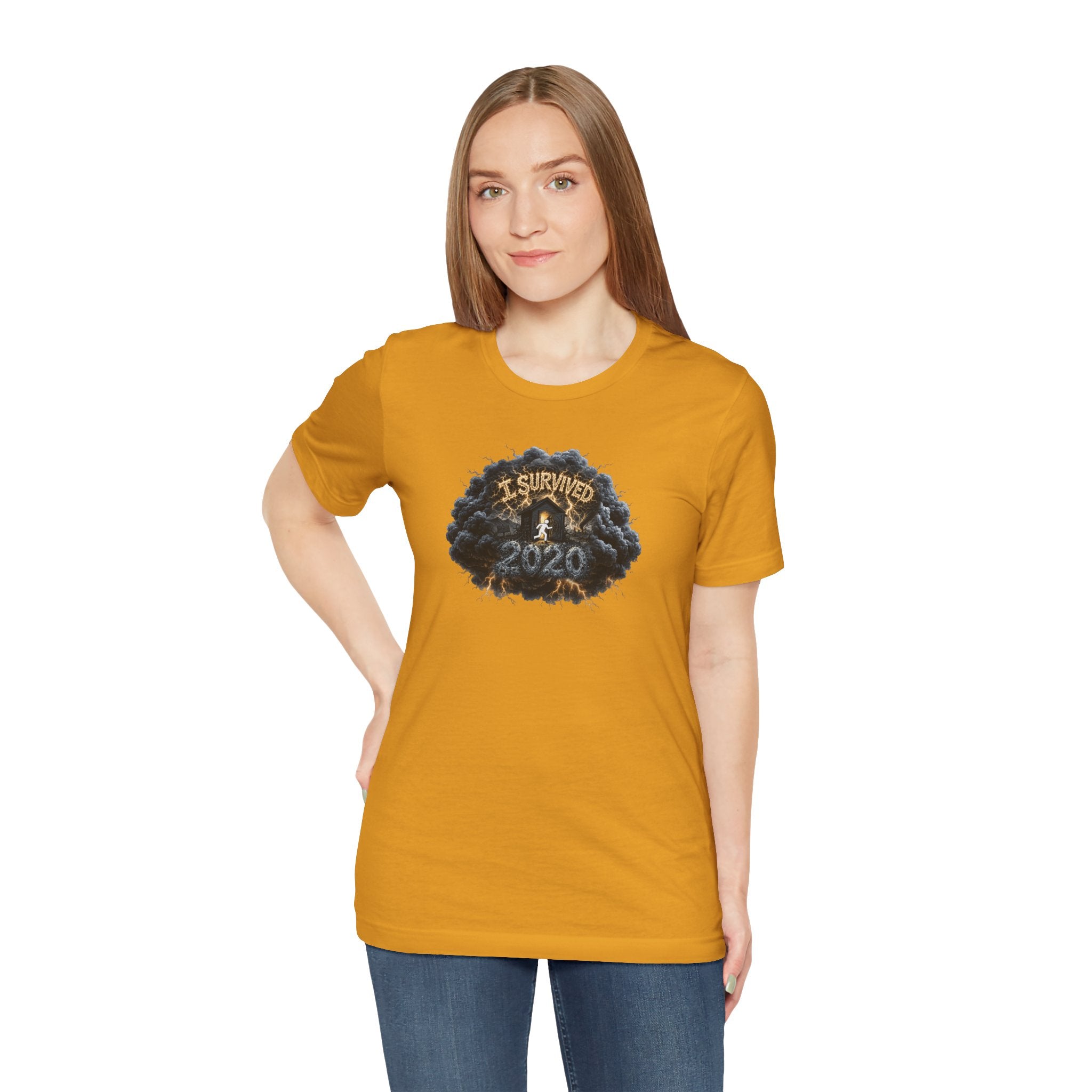 I Survived 2020 — Original PILOT Design: Director's Cut Unisex Jersey Short Sleeve Tee
