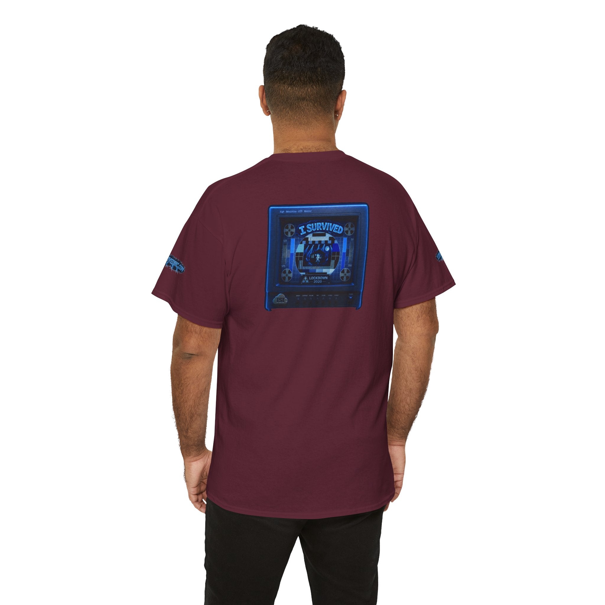 I Survived 2020 — "Please Stand By" Test Pattern Tee Lockdown Special Edition Summer Exclusive Unisex Heavy Cotton Tee