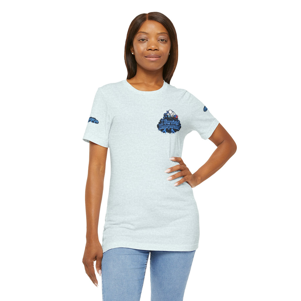 I Survived 2020 — "Please Stand By" Test Pattern Tee Lockdown Special Edition Summer Exclusive Unisex Jersey Short Sleeve Tee