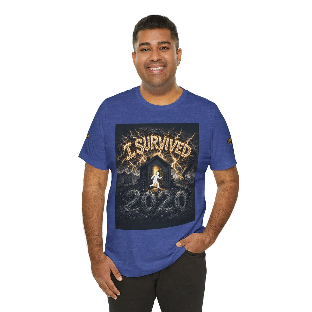 I Survived 2020 — Original Design Teaser Tee | Season 1 Premiere Drop Unisex Jersey Short Sleeve Tee