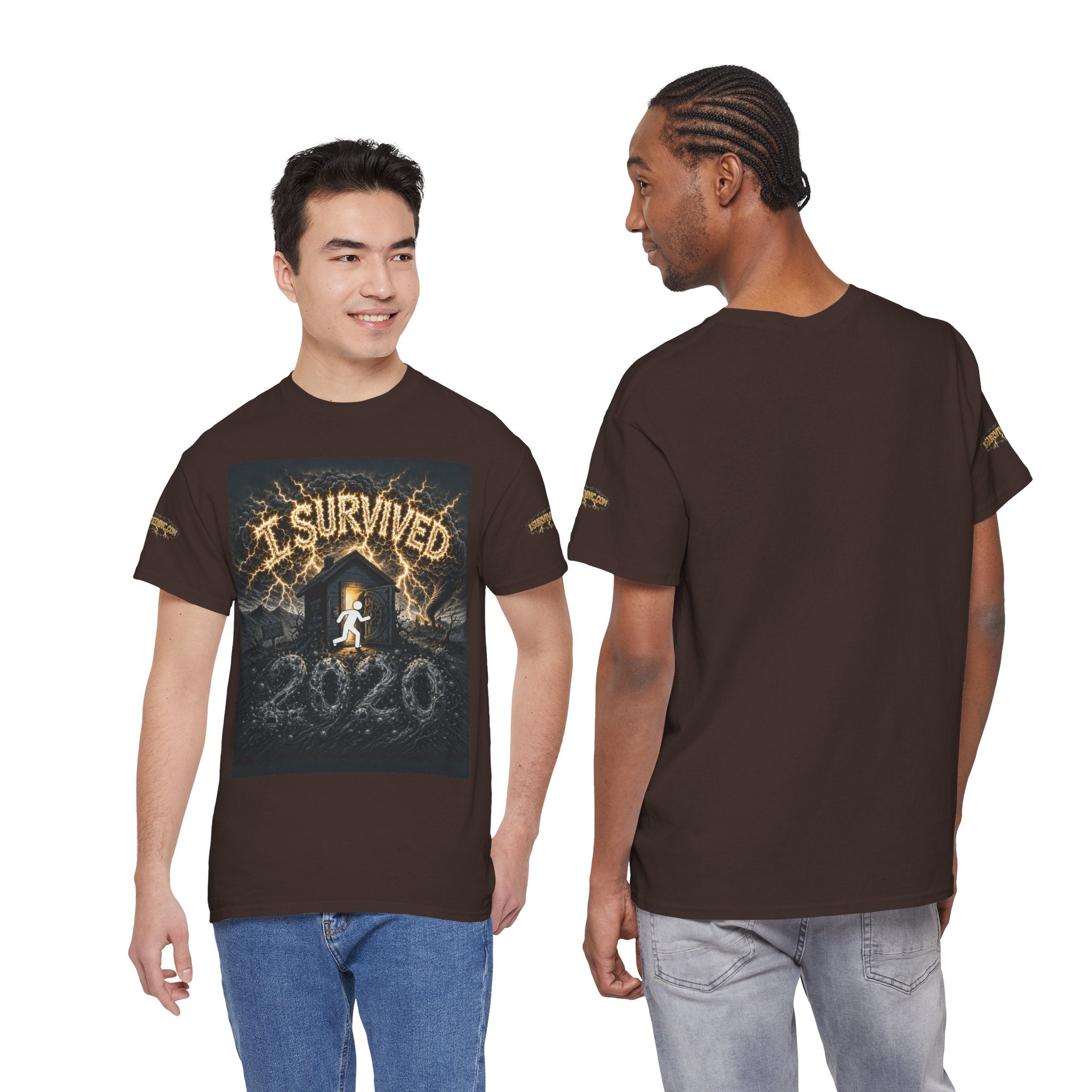 I Survived 2020 — Original PILOT Design: Special Edition Unisex Heavy Cotton Tee