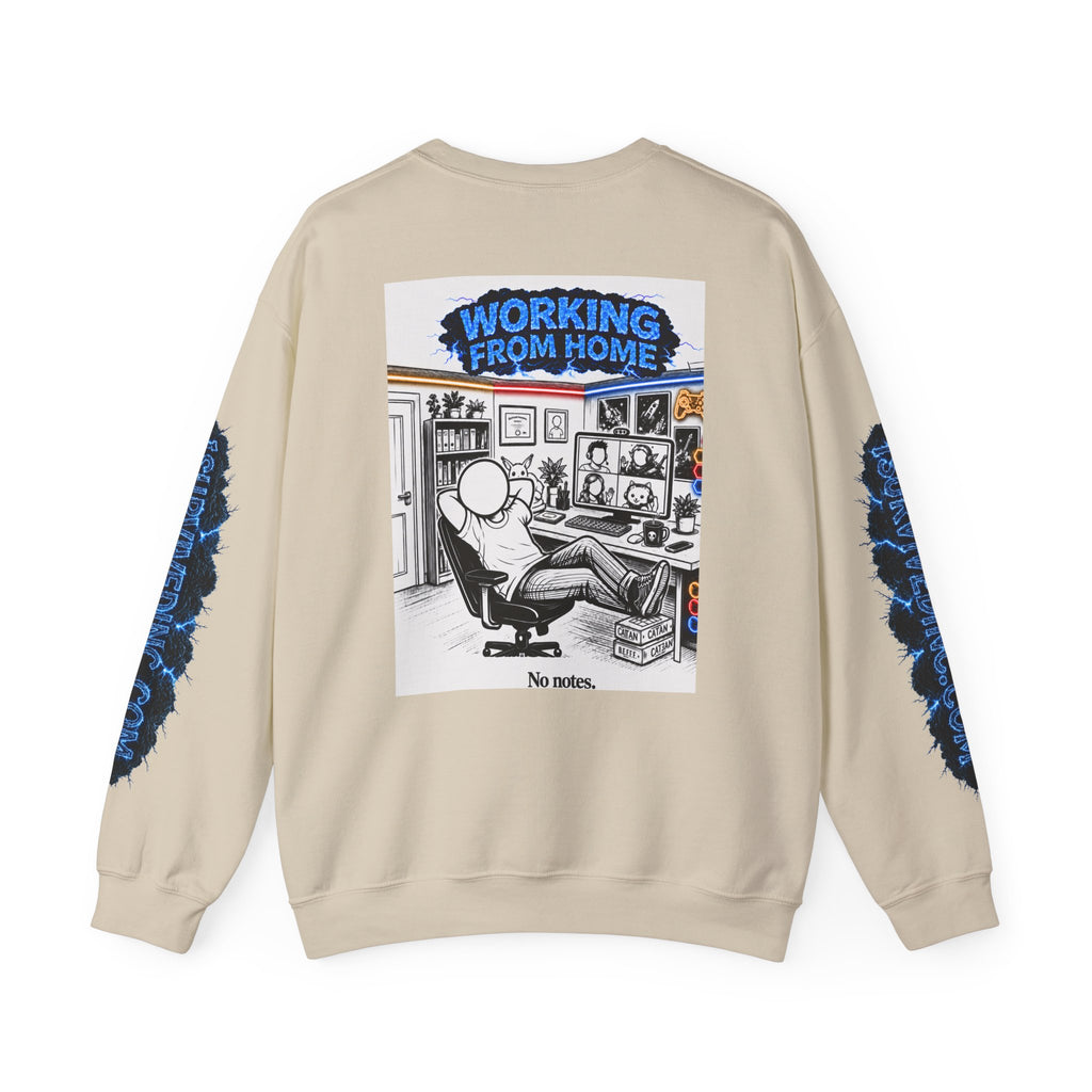 I Survived 2020 — S3:E4 "Working From Home" | Mid-Season Finale Pt. 1 | Lockdown Edition Documentary Unisex Heavy Blend™ Crewneck Sweatshirt