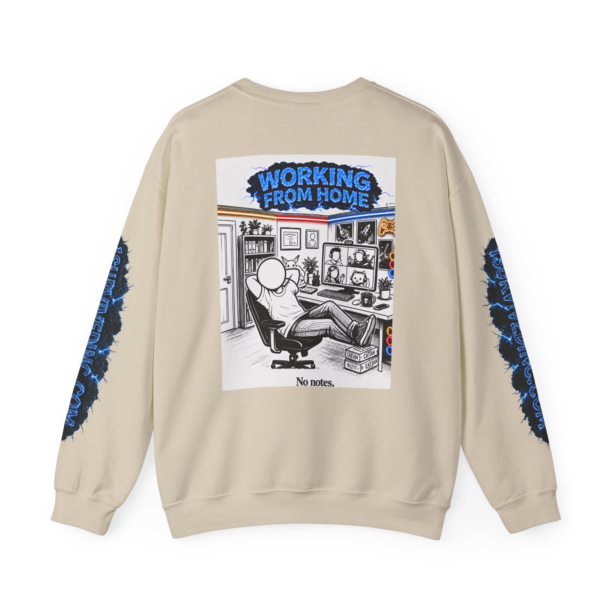 I Survived 2020 — S3:E4 "Working From Home" | Mid-Season Finale Pt. 1 | Lockdown Edition Documentary Unisex Heavy Blend™ Crewneck Sweatshirt