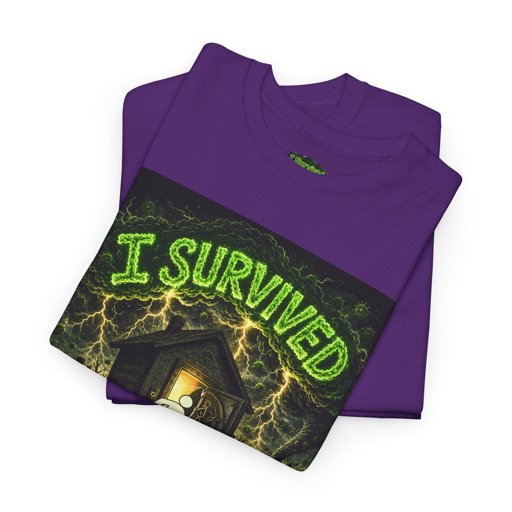 I Survived 2020 — S1:E1 "COVID-19: The Coronavirus" | Pandemic Edition Unisex Heavy Cotton Tee (SPECIAL EDITION)