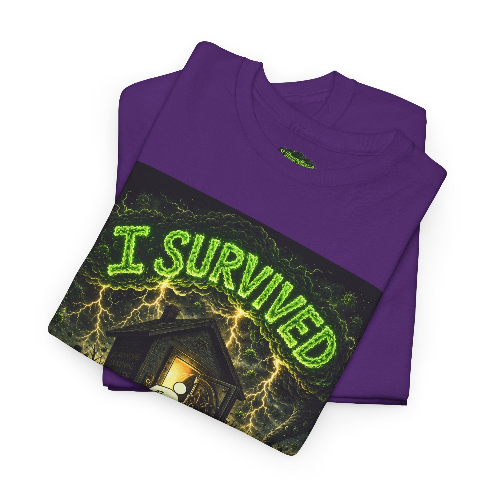 I Survived 2020 — S1:E1 "COVID-19: The Coronavirus" | Pandemic Edition Unisex Heavy Cotton Tee (SPECIAL EDITION)