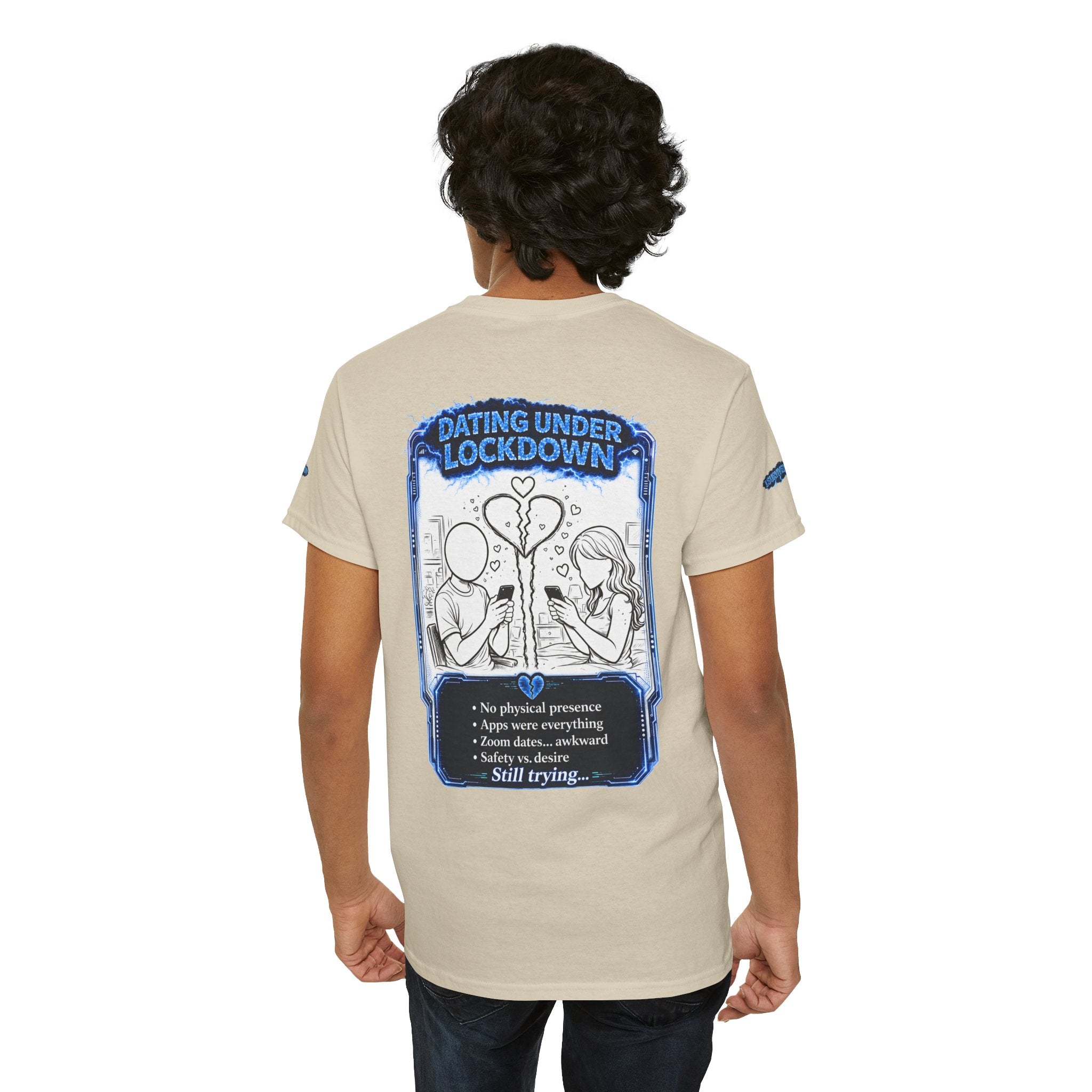 I Survived 2020 — LOCKDOWN S3:E2: Director's Cut Special Edition "Dating Under Lockdown" Unisex Heavy Cotton Tee