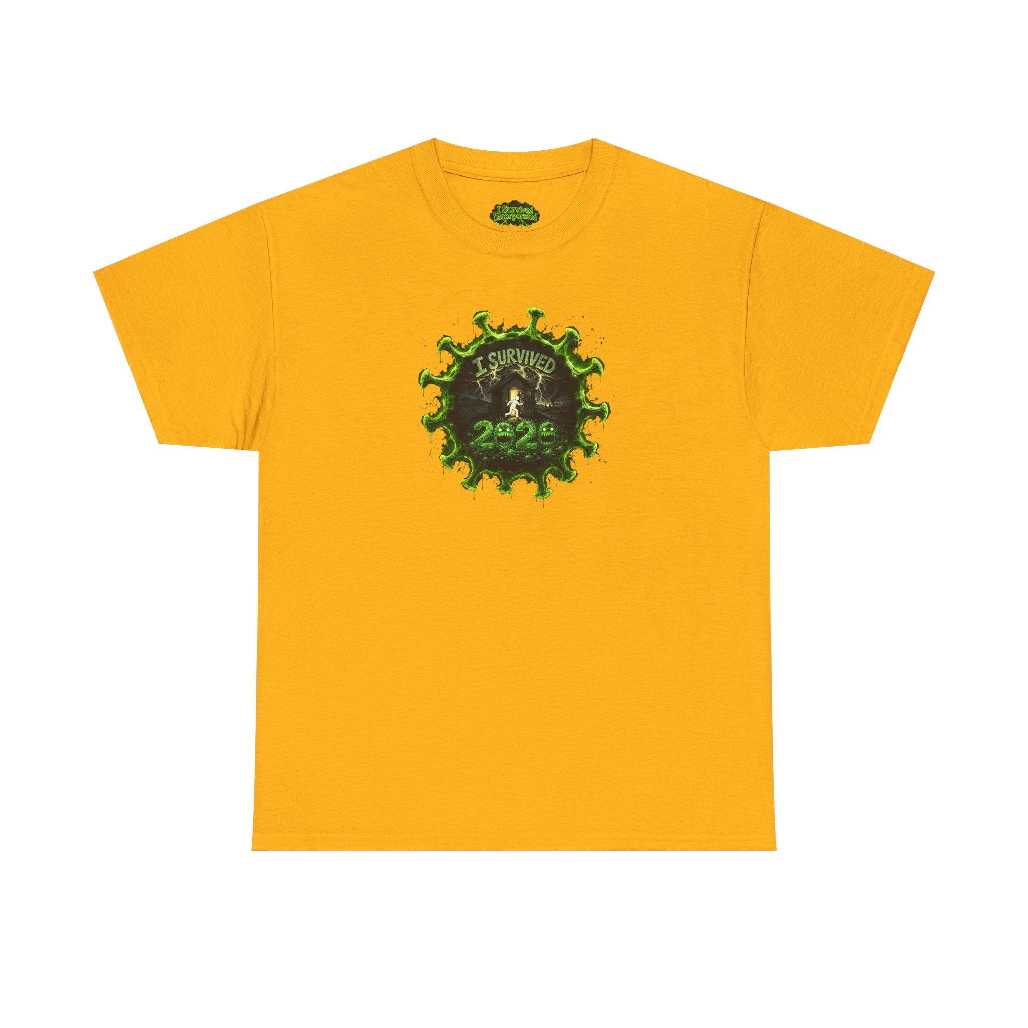 I Survived 2020 —  PANDEMIC S1:E5: Director's Cut "Delivery Doomsday" Unisex Heavy Cotton Tee
