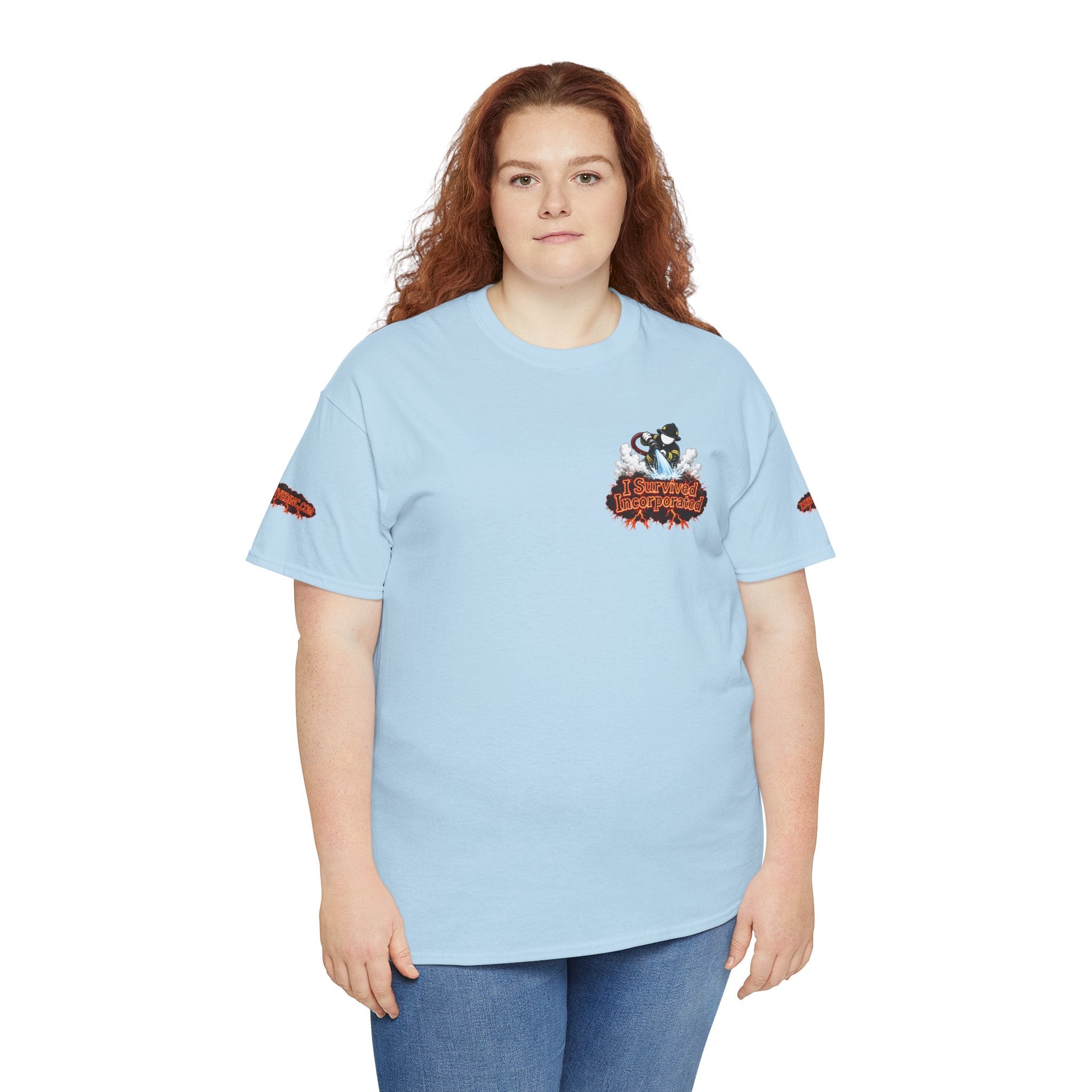 I Survived 2020 — "Please Stand By" Test Pattern Tee Wildfire Signal Special Edition Summer Premiere Unisex Heavy Cotton Tee