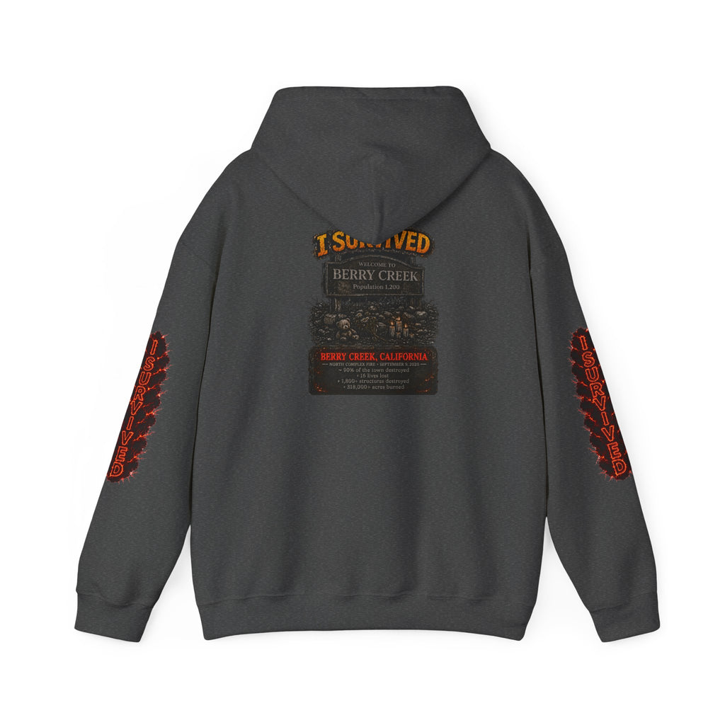 I Survived 2020 — Director's Cut S2:E1 "Berry Creek" | Wildfire Edition Memorial Hoodie Sweatshirt