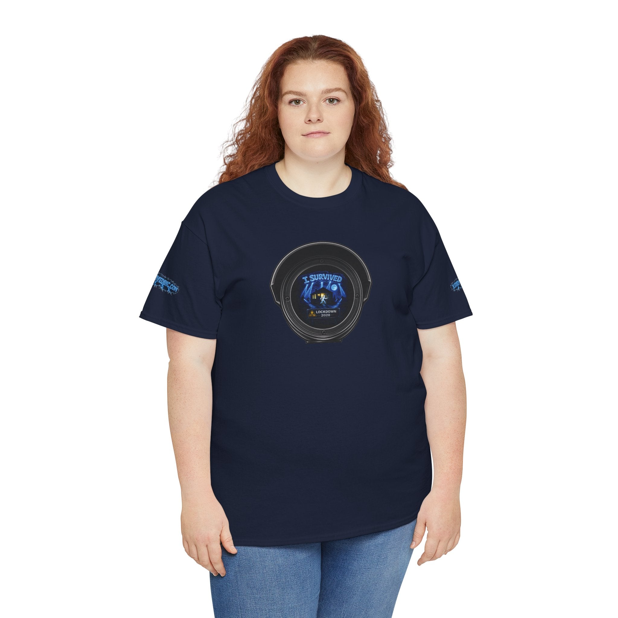 I Survived 2020 — LOCKDOWN S3:E1: Director's Cut Special Edition "Quarantine" Unisex Heavy Cotton Tee