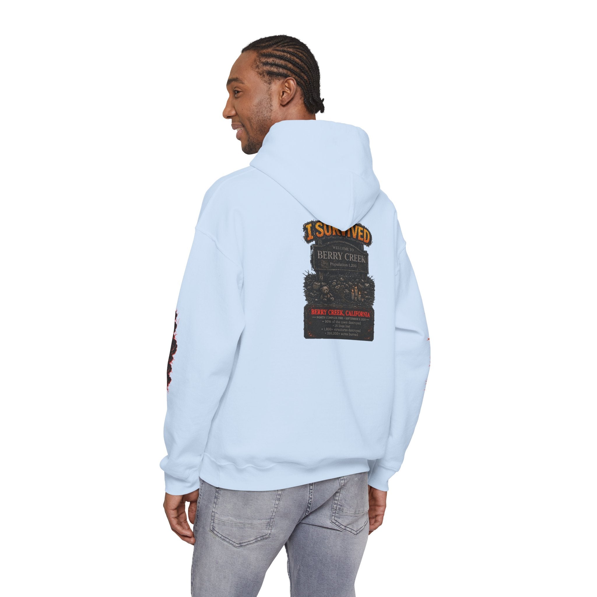 I Survived 2020 — WILDFIRES S2:E1: "Berry Creek" Memorial Hoodie