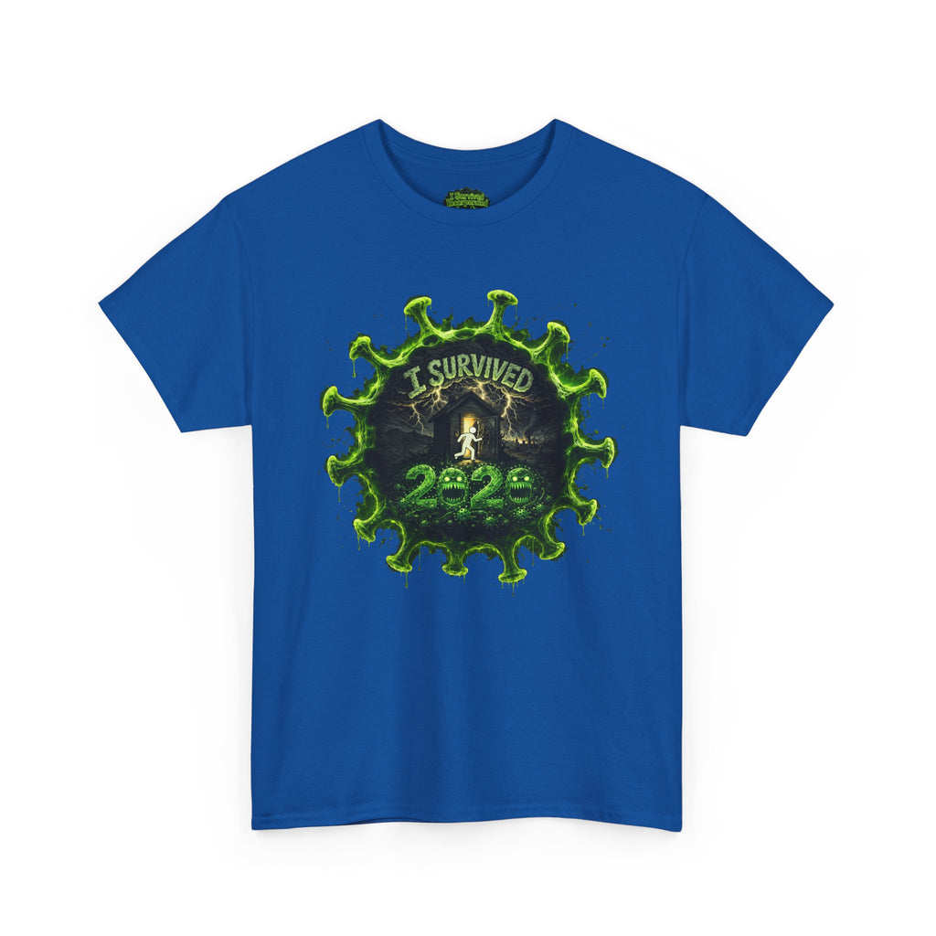 I Survived 2020 — Director's Cut S1:E4 "Mask Madness Mayhem Moment" | Pandemic Edition Unisex Heavy Cotton Tee