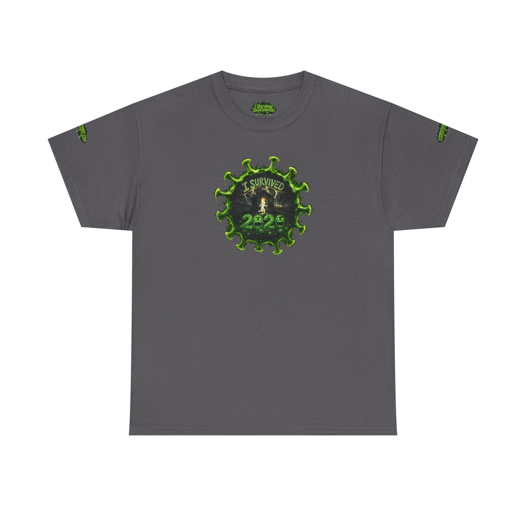 I Survived 2020 — PANDEMIC S1:E4: Director's Cut Special Edition "Mask Madness" Unisex Heavy Cotton Tee